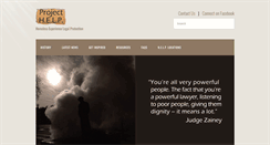 Desktop Screenshot of homelesslegalprotection.com